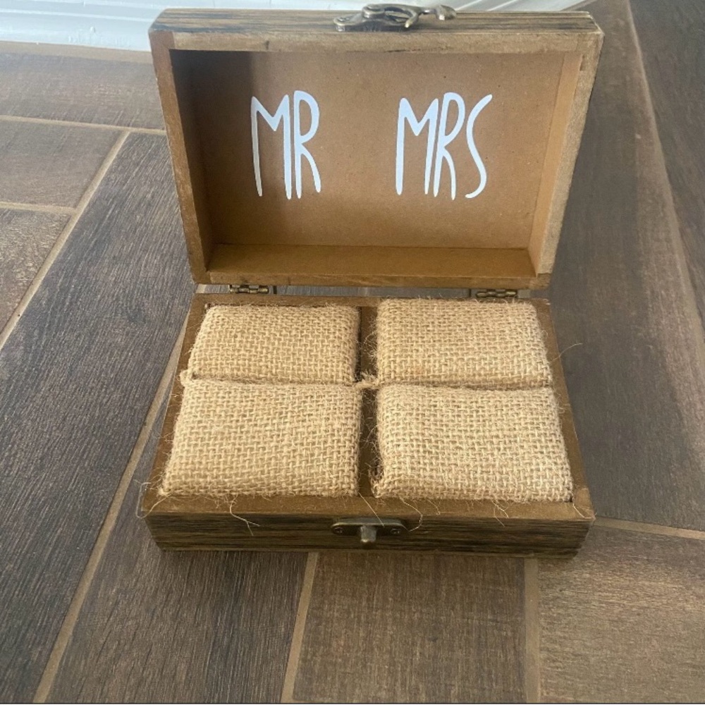 Wedding Ring Box - Picture 2 of 2